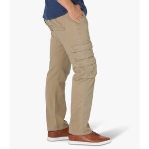 Wrangler Premium Relaxed Straight Twill Cargo Pants